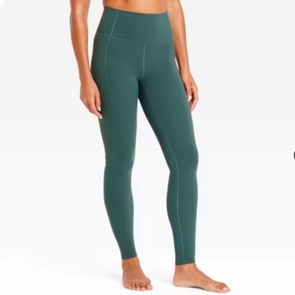 90 Degree By Reflex Womens High Waist Elastic Free Ankle Length Leggings